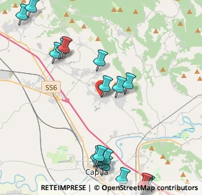 Mappa Via Manzoni, 81041 Vitulazio CE, Italia (5.9765)