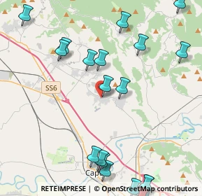 Mappa Via Manzoni, 81041 Vitulazio CE, Italia (6.0625)