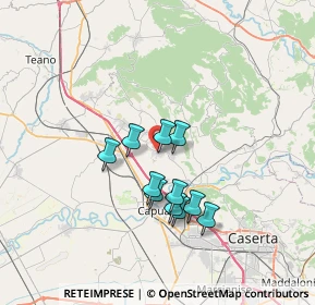 Mappa Via Manzoni, 81041 Vitulazio CE, Italia (5.84909)