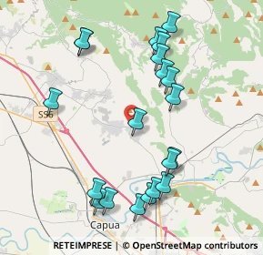 Mappa Via 54 Martiri, 81041 Bellona CE, Italia (4.567)