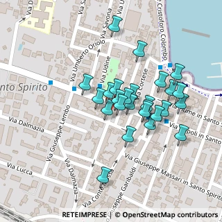 Mappa Via di S. Spirito Giuseppe Verdi, 70127 Bari BA, Italia (0.09231)