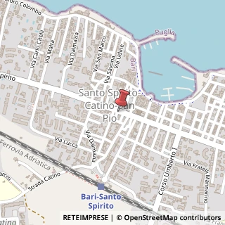 Mappa Via Napoli, 138, 70127 Bari, Bari (Puglia)