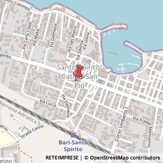 Mappa Via napoli 226/a, 70050 Bari, Bari (Puglia)