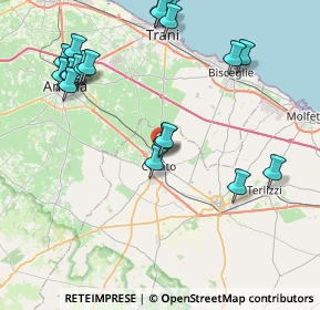 Mappa Via Cupa, 70033 Corato BA, Italia (10.259)