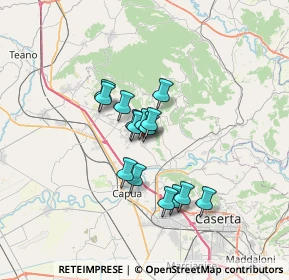 Mappa Via G. Rossi, 81041 Bellona CE, Italia (5.01867)