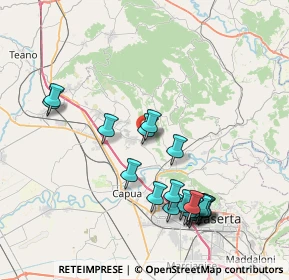 Mappa Via G. Rossi, 81041 Bellona CE, Italia (8.9275)