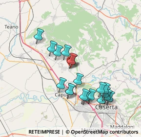 Mappa Via G. Rossi, 81041 Bellona CE, Italia (7.48263)