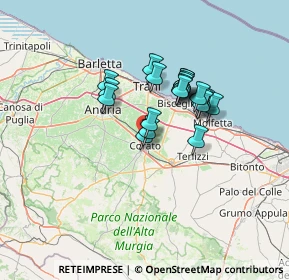 Mappa Via Giappone s.n.c, 70033 Corato BA, Italia (10.563)