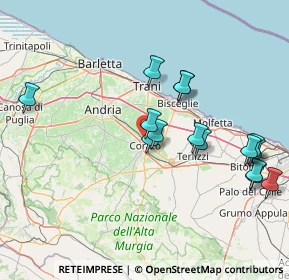 Mappa Via Giappone s.n.c, 70033 Corato BA, Italia (16.86733)