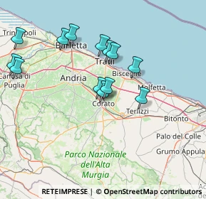 Mappa Via Giappone s.n.c, 70033 Corato BA, Italia (15.25923)