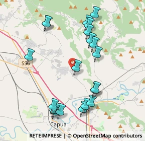 Mappa Via Vinciguerra, 81041 Bellona CE, Italia (4.571)