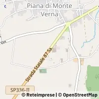 Map Piana di Monte Verna