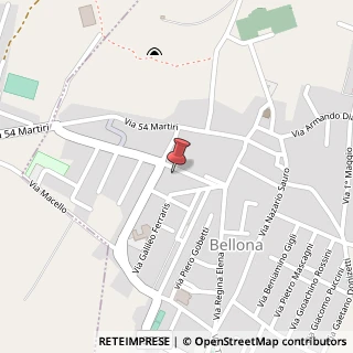 Mappa Piazza Pietro Villano, 1, 81041 Bellona, Caserta (Campania)