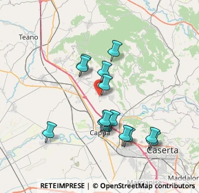 Mappa Località Miceli, 81041 Vitulazio CE, Italia (7.01357)