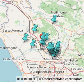 Mappa Località Miceli, 81041 Vitulazio CE, Italia (11.07)