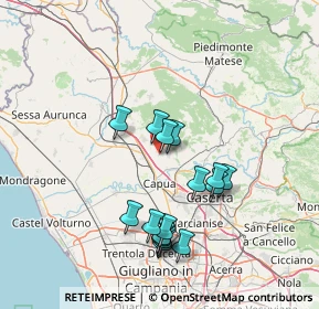 Mappa Località Miceli, 81041 Vitulazio CE, Italia (14.74813)