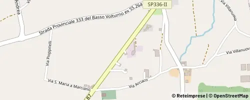 Mappa Piana di Monte Verna