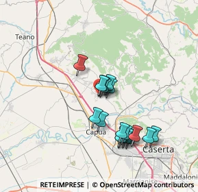 Mappa Via B. Croce, 81041 Vitulazio CE, Italia (6.52824)