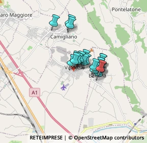 Mappa Via B. Croce, 81041 Vitulazio CE, Italia (1.091)