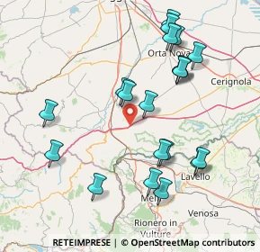 Mappa E842, 71024 Candela FG, Italia (17.471)