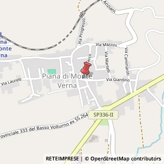 Mappa Via Masseria Corte, 11, 81013 Piana di Monte Verna, Caserta (Campania)