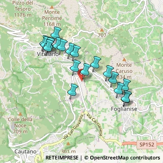 Mappa SP109, 82038 Vitulano BN, Italia (0.962)
