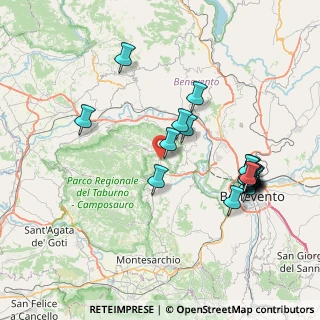 Mappa SP109, 82038 Vitulano BN, Italia (8.731)