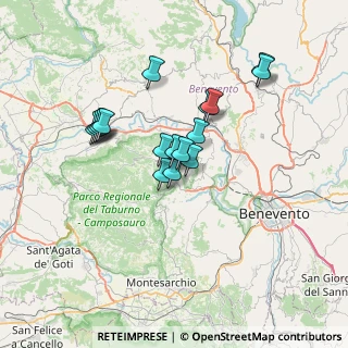 Mappa SP109, 82038 Vitulano BN, Italia (6.07412)
