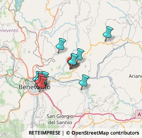 Mappa Viale della Libertà, 82020 Paduli BN, Italia (6.70357)