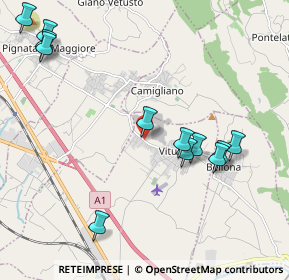 Mappa Via Tutuni, 81041 Vitulazio CE, Italia (2.53333)