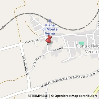 Mappa Via Croce Cornieri, 19, 81013 Piana di Monte Verna CE, Italia, 81013 Piana di Monte Verna, Caserta (Campania)