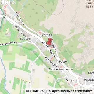 Mappa Via Comunale Ospedale, 15, 82030 Foglianise, Benevento (Campania)