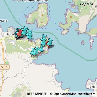 Mappa Via Cala Capra, 07020 Palau SS, Italia (2.28846)