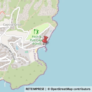 Mappa Via Cala Capra, 07020 Palau SS, Italia, 07020 Palau, Sassari (Sardegna)