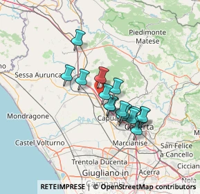 Mappa 81050 Pastorano CE, Italia (10.995)