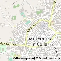 Karte Santeramo in Colle