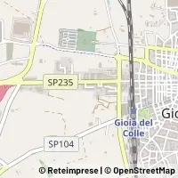 Map Gioia del Colle
