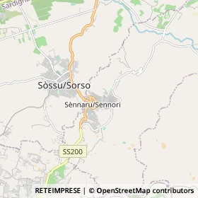 Mappa Sennori
