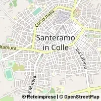 Kaart Santeramo in Colle