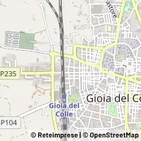 Kaart Gioia del Colle