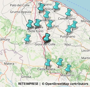 Mappa Vico Gelso, 70023 Gioia del Colle BA, Italia (15.148)