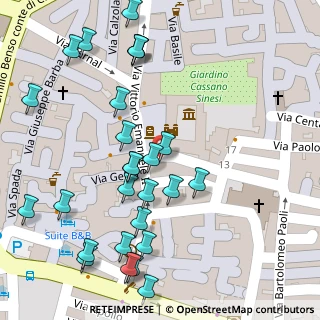 Mappa Corso Vittorio Emanuele, 70023 Gioia del Colle BA, Italia (0.07037)