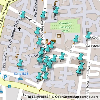 Mappa Corso Vittorio Emanuele, 70023 Gioia del Colle BA, Italia (0.07286)