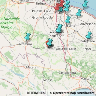 Mappa Via Luigi Albertini, 70029 Santeramo In Colle BA, Italia (21.00824)