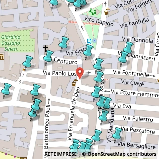 Mappa Via Paolo Losito, 70023 Gioia del Colle BA, Italia (0.102)