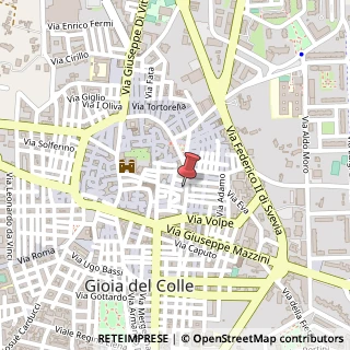 Mappa Via Vincenzo Gioberti, 30, 70023 Gioia del Colle, Bari (Puglia)