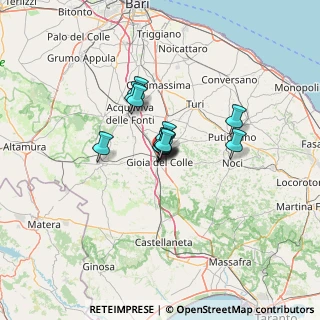 Mappa Via Paolo Losito, 70023 Gioia del Colle BA, Italia (7.53167)
