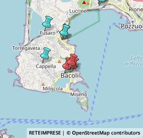 Mappa Via Antonio de Curtis, 80070 Bacoli NA, Italia (1.96182)