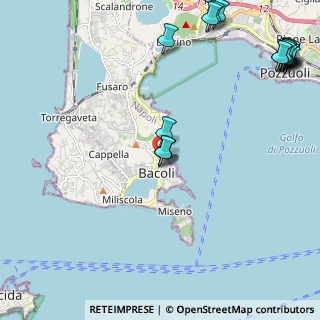 Mappa Via Antonio de Curtis, 80070 Bacoli NA, Italia (3.401)