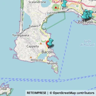 Mappa Via Antonio de Curtis, 80070 Bacoli NA, Italia (3.59727)
